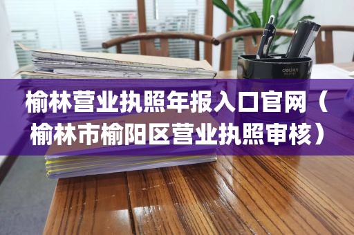 榆林营业执照年报入口官网(榆林市榆阳区营业执照审核)