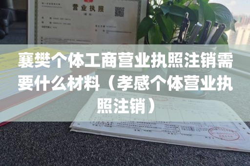 襄樊个体工商营业执照注销需要什么材料（孝感个体营业执照注销）