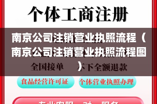 南京公司注销营业执照流程（南京公司注销营业执照流程图）