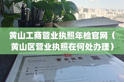 黄山工商营业执照年检官网(黄山区营业执照在何处办理)
