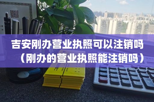 吉安刚办营业执照可以注销吗（刚办的营业执照能注销吗）
