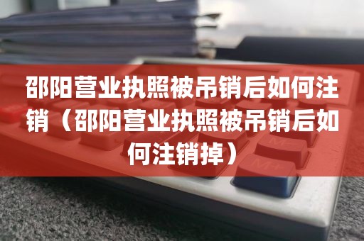 邵阳营业执照被吊销后如何注销（邵阳营业执照被吊销后如何注销掉）