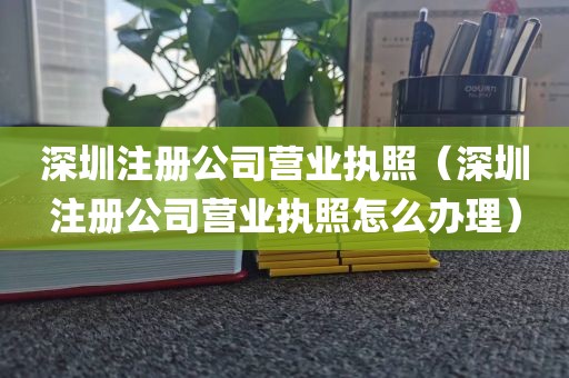 深圳注册公司营业执照（深圳注册公司营业执照怎么办理）