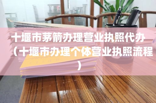 十堰市茅箭办理营业执照代办（十堰市办理个体营业执照流程）