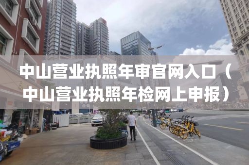 中山营业执照年审官网入口（中山营业执照年检网上申报）