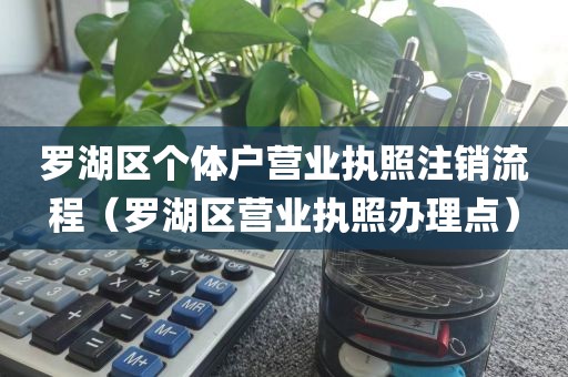 罗湖区个体户营业执照注销流程（罗湖区营业执照办理点）