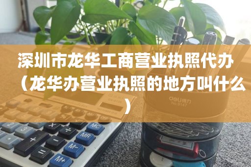 深圳市龙华工商营业执照代办（龙华办营业执照的地方叫什么）