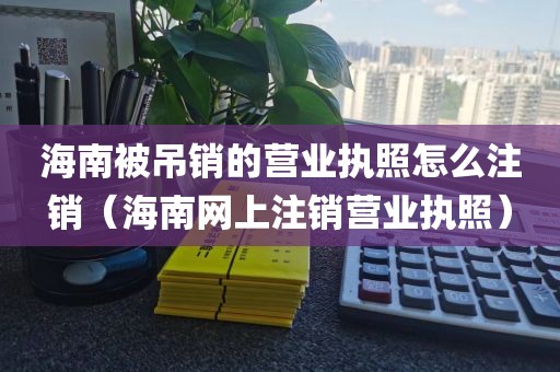 海南被吊销的营业执照怎么注销（海南网上注销营业执照）