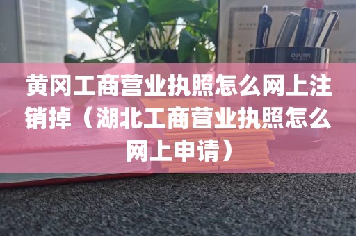 黄冈工商营业执照怎么网上注销掉（湖北工商营业执照怎么网上申请）