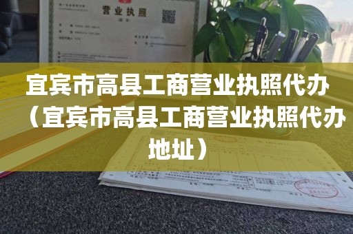 宜宾市高县工商营业执照代办（宜宾市高县工商营业执照代办地址）