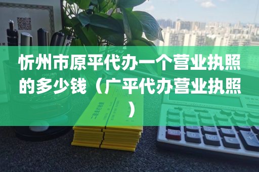 忻州市原平代办一个营业执照的多少钱（广平代办营业执照）