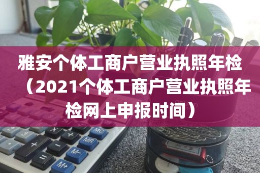 雅安个体工商户营业执照年检（2021个体工商户营业执照年检网上申报时间）