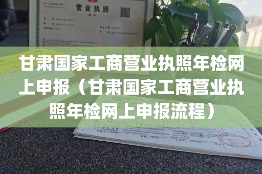 甘肃国家工商营业执照年检网上申报（甘肃国家工商营业执照年检网上申报流程）