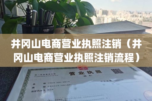 井冈山电商营业执照注销（井冈山电商营业执照注销流程）