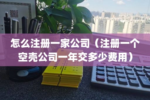 怎么注册一家公司（注册一个空壳公司一年交多少费用）