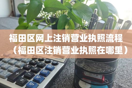 福田区网上注销营业执照流程（福田区注销营业执照在哪里）