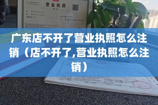 广东店不开了营业执照怎么注销（店不开了,营业执照怎么注销）