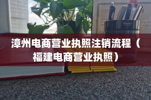 漳州电商营业执照注销流程（福建电商营业执照）