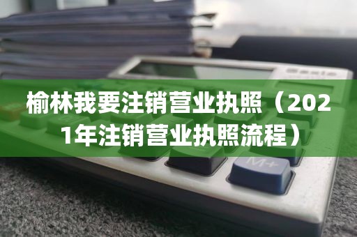 榆林我要注销营业执照（2021年注销营业执照流程）