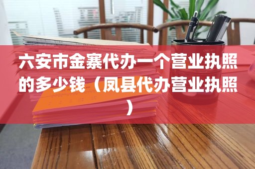 六安市金寨代办一个营业执照的多少钱（凤县代办营业执照）