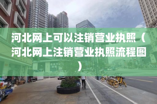 河北网上可以注销营业执照（河北网上注销营业执照流程图）