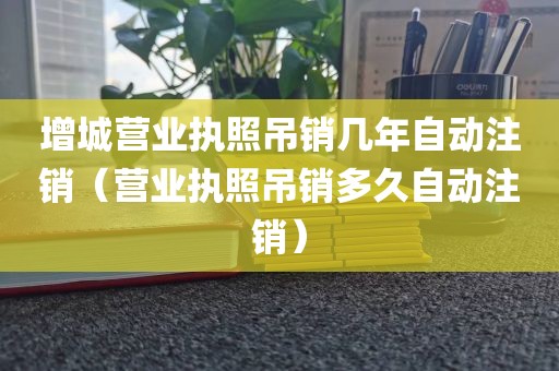 增城营业执照吊销几年自动注销（营业执照吊销多久自动注销）