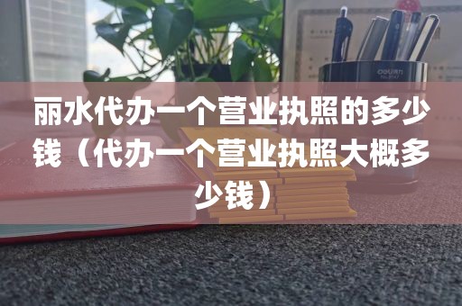 丽水代办一个营业执照的多少钱（代办一个营业执照大概多少钱）