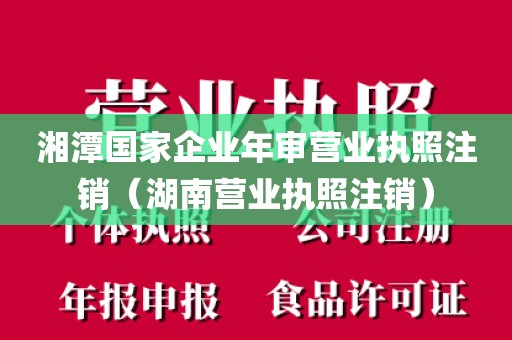 湘潭国家企业年审营业执照注销（湖南营业执照注销）
