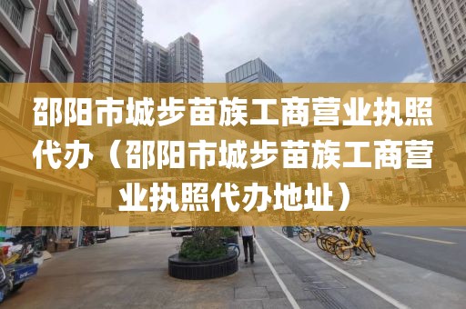 邵阳市城步苗族工商营业执照代办（邵阳市城步苗族工商营业执照代办地址）