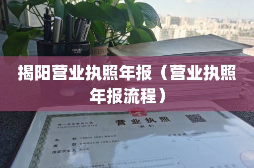 揭阳营业执照年报（营业执照年报流程）