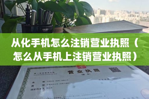 从化手机怎么注销营业执照（怎么从手机上注销营业执照）