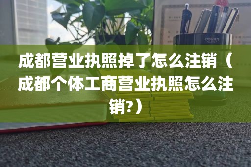 成都营业执照掉了怎么注销(成都个体工商营业执照怎么注销?)