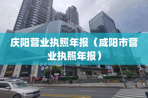 庆阳营业执照年报(咸阳市营业执照年报)