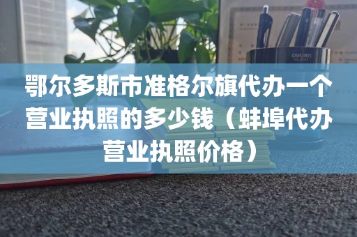 鄂尔多斯市准格尔旗代办一个营业执照的多少钱（蚌埠代办营业执照价格）