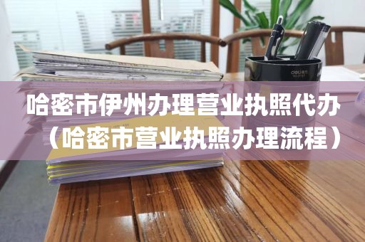哈密市伊州办理营业执照代办（哈密市营业执照办理流程）