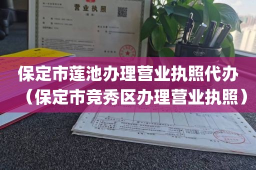 保定市莲池办理营业执照代办（保定市竞秀区办理营业执照）