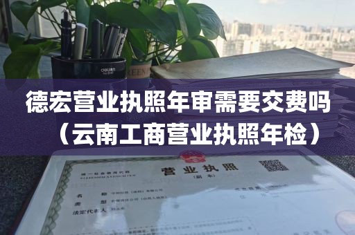 德宏营业执照年审需要交费吗（云南工商营业执照年检）