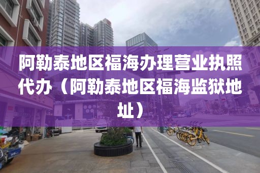 阿勒泰地区福海办理营业执照代办(阿勒泰地区福海监狱地址)