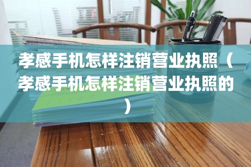 孝感手机怎样注销营业执照（孝感手机怎样注销营业执照的）