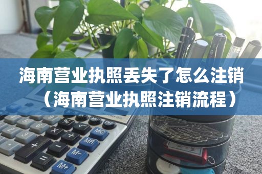 海南营业执照丢失了怎么注销（海南营业执照注销流程）