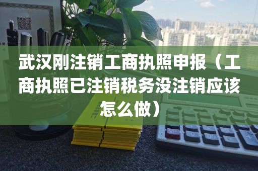 武汉刚注销工商执照申报（工商执照已注销税务没注销应该怎么做）