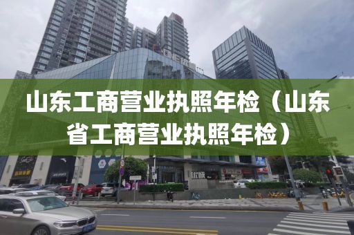 山东工商营业执照年检（山东省工商营业执照年检）