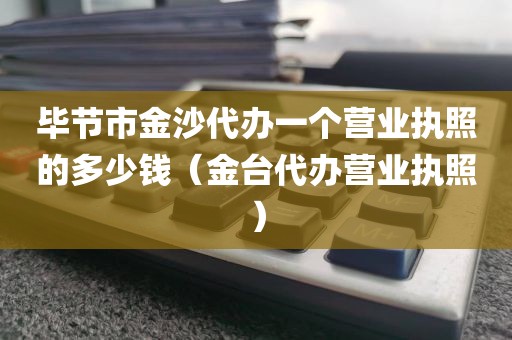 毕节市金沙代办一个营业执照的多少钱(金台代办营业执照)
