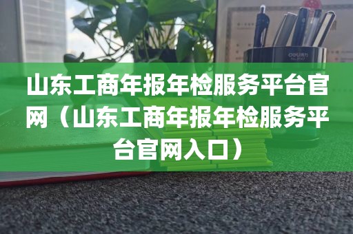 山东工商年报年检服务平台官网（山东工商年报年检服务平台官网入口）