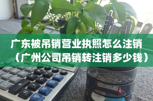 广东被吊销营业执照怎么注销（广州公司吊销转注销多少钱）