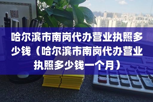 哈尔滨市南岗代办营业执照多少钱（哈尔滨市南岗代办营业执照多少钱一个月）