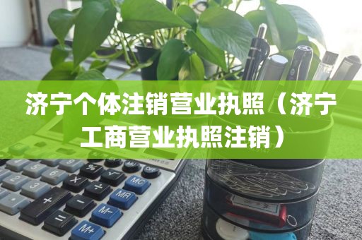 济宁个体注销营业执照(济宁工商营业执照注销)
