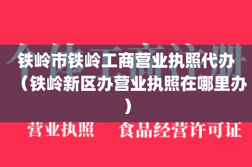 铁岭市铁岭工商营业执照代办(铁岭新区办营业执照在哪里办)