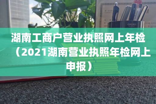 湖南工商户营业执照网上年检(2021湖南营业执照年检网上申报)