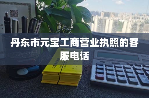丹东市元宝工商营业执照的客服电话